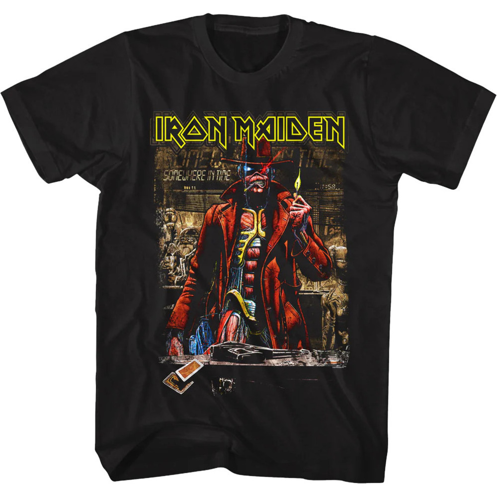 Somewhere In Time Stranger In A Strange Land Iron Maiden Tshirt